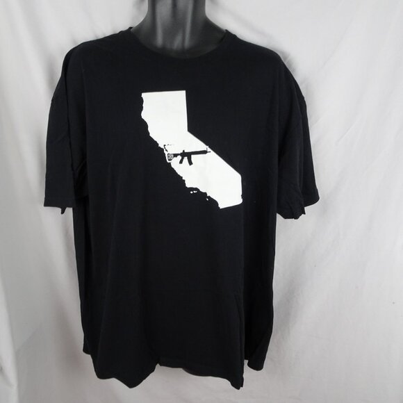 Next Level Apparel California Black Shirt Size 3XL - Picture 1 of 8